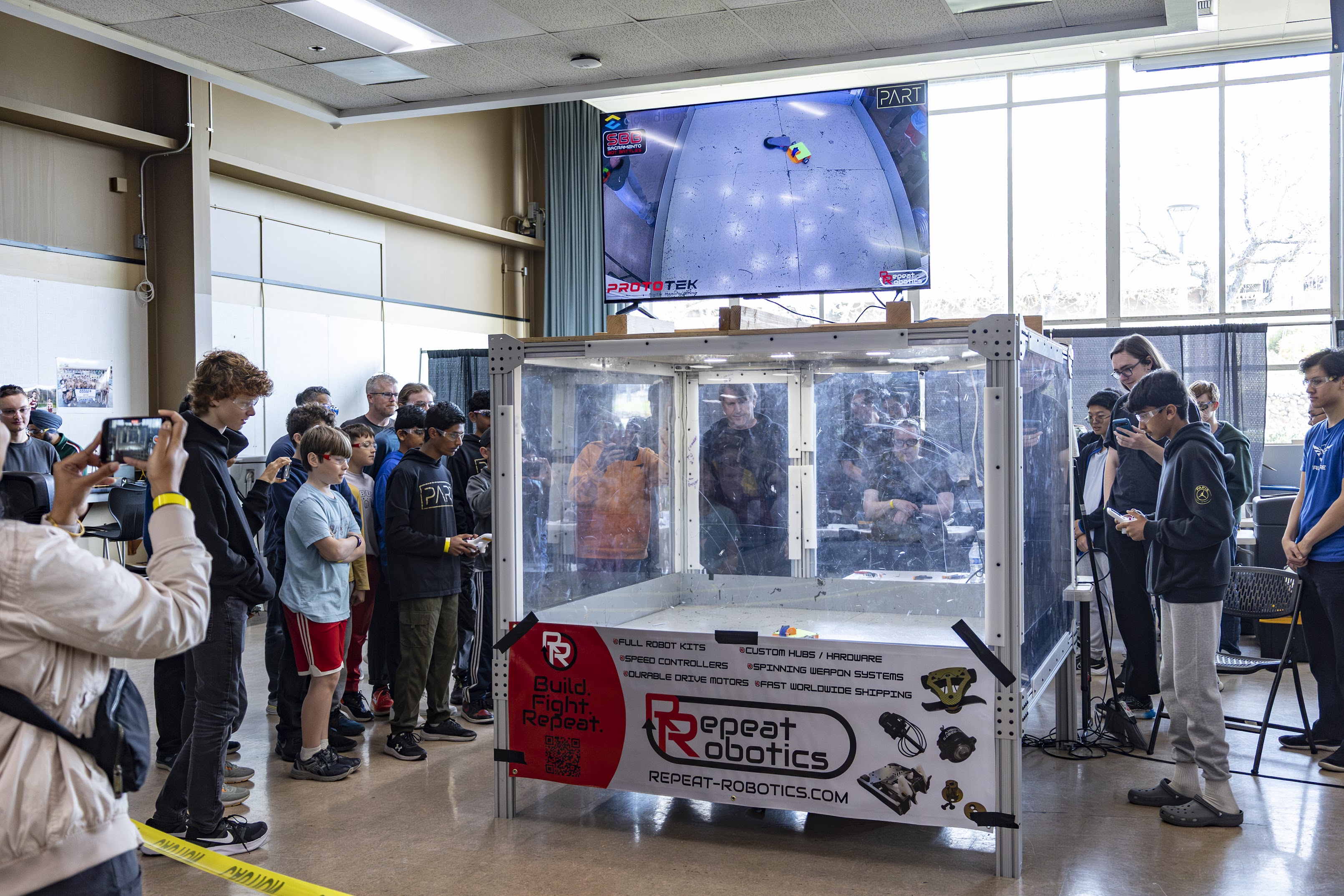 Impact Robotics League action